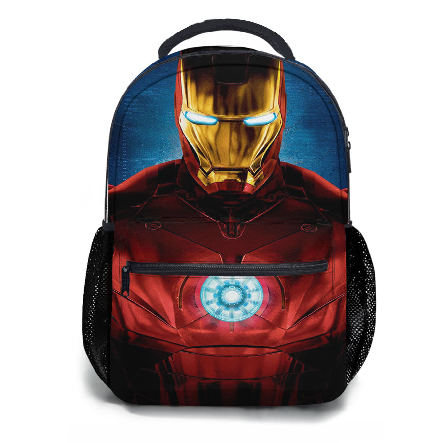 Iron Man Wallpaper Mobile School Backpacks