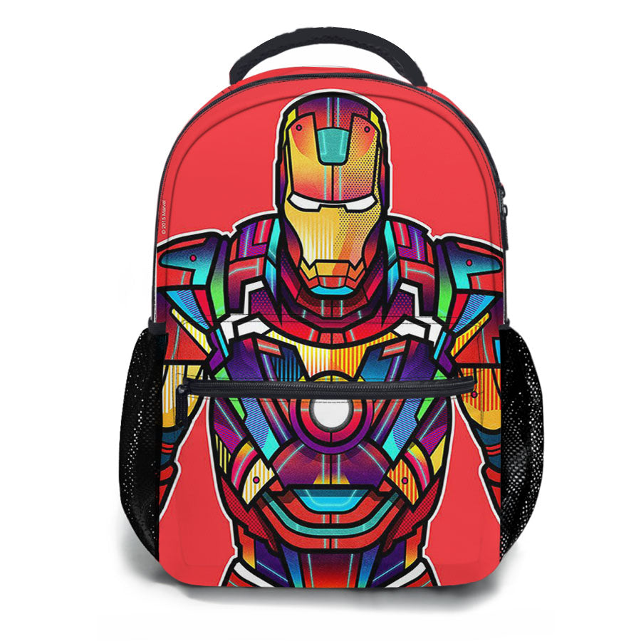 Iron Man Wpap School Backpacks