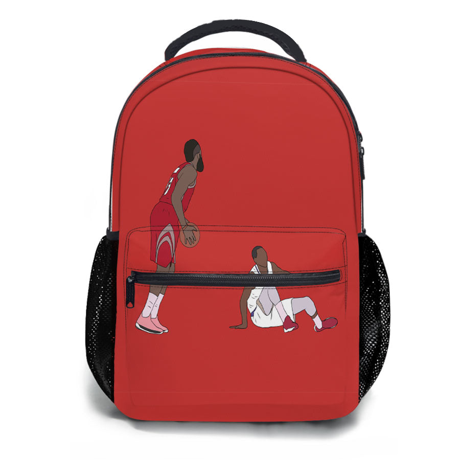 James Harden Crossover On Wesley Johnson School Backpacks