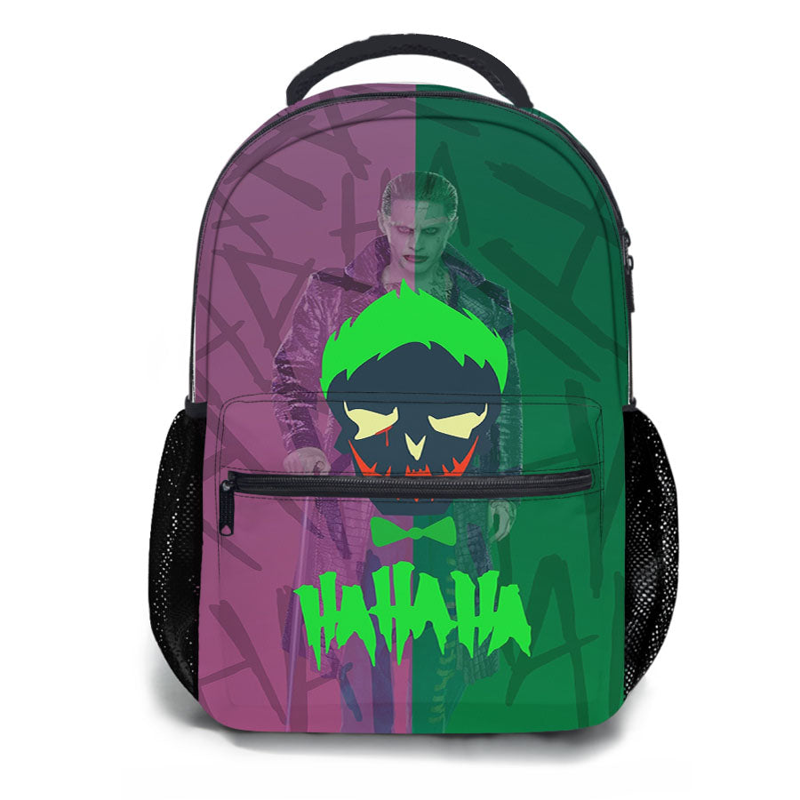 Jared Leto Joker Hero School Backpacks