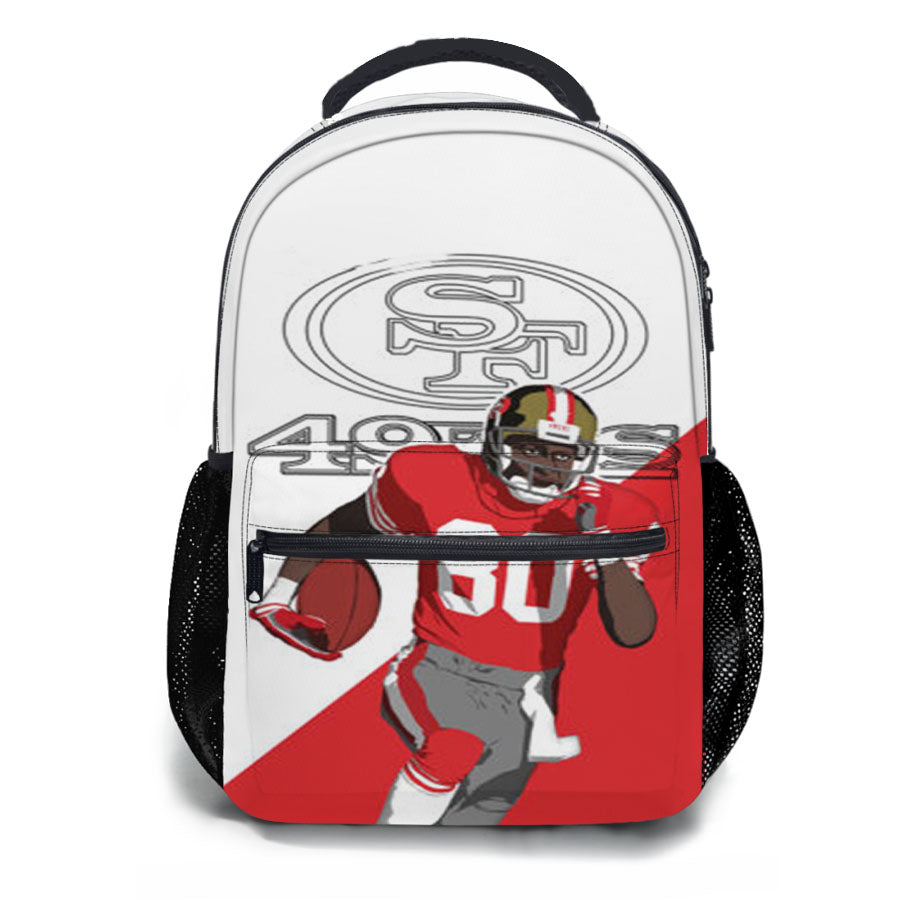 Jerry Rice San Francisco 49Ers School Backpacks