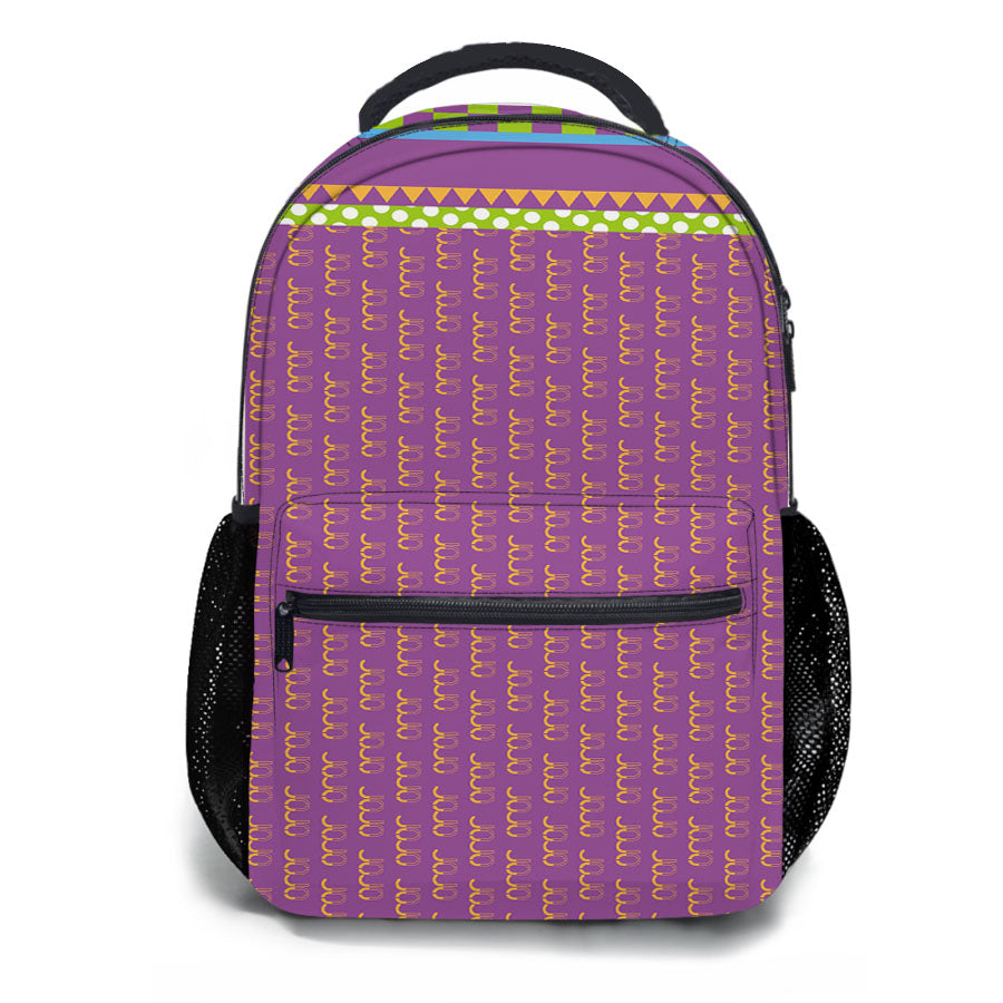 Jojo Bizzare Pattern School Backpacks