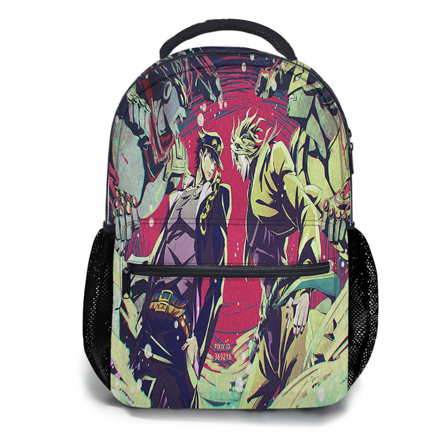 Jojo S Bizarre Adventure Stardust Crusaders School Backpacks
