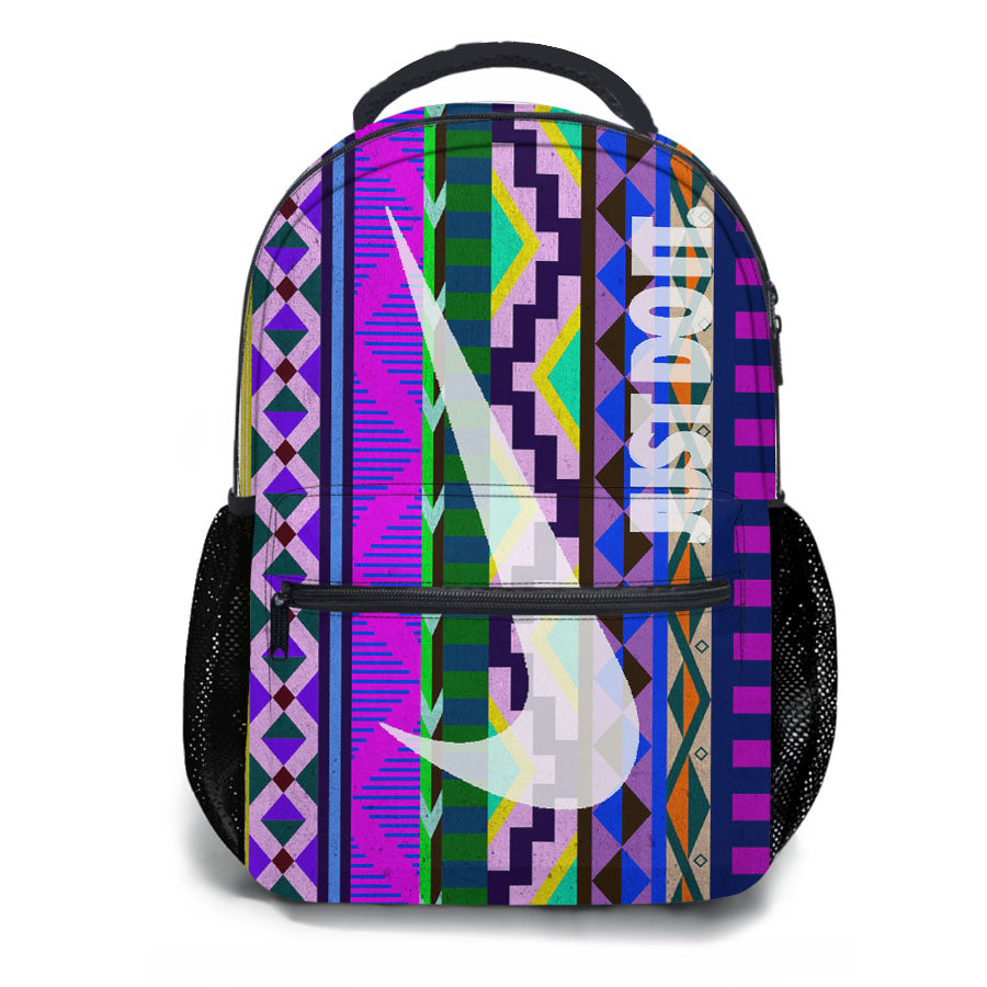 Just Do It Aztec School Backpacks