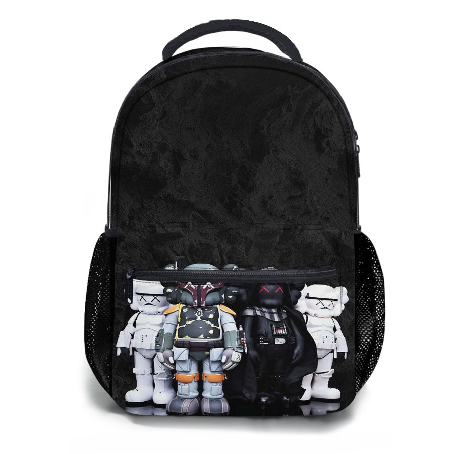 Kaws Star Wars Marble School Backpacks