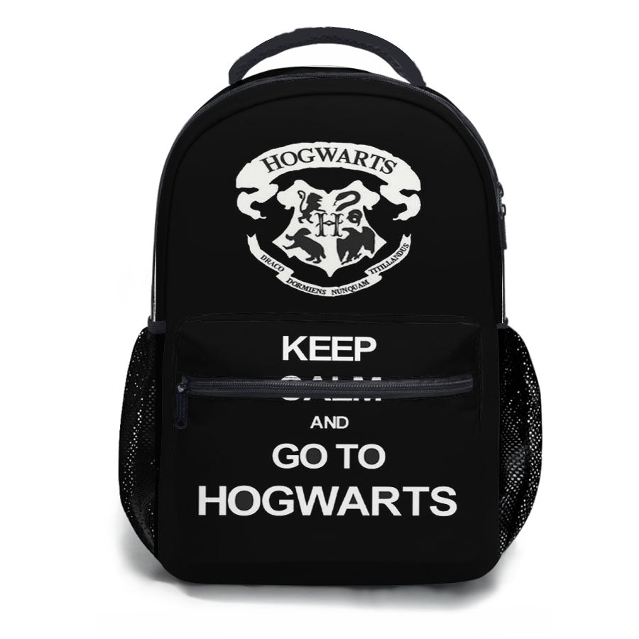 Keep Calm And Go To Hogwarts School Backpacks