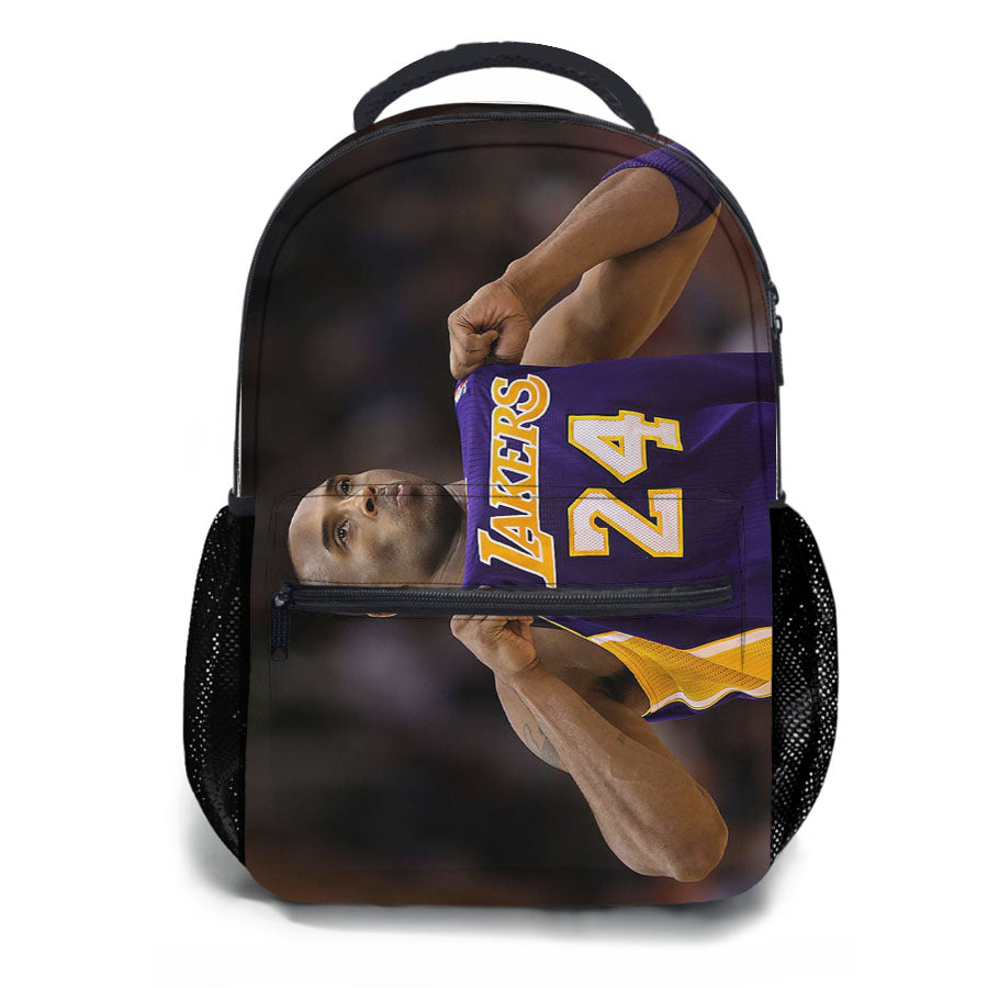 Kobe Bryant 24 La Lakers School Backpacks