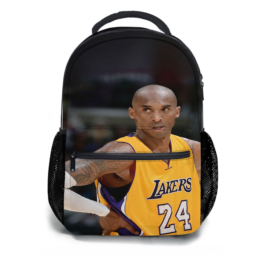 Kobe Bryant Lakers Nba Basketball School Backpacks
