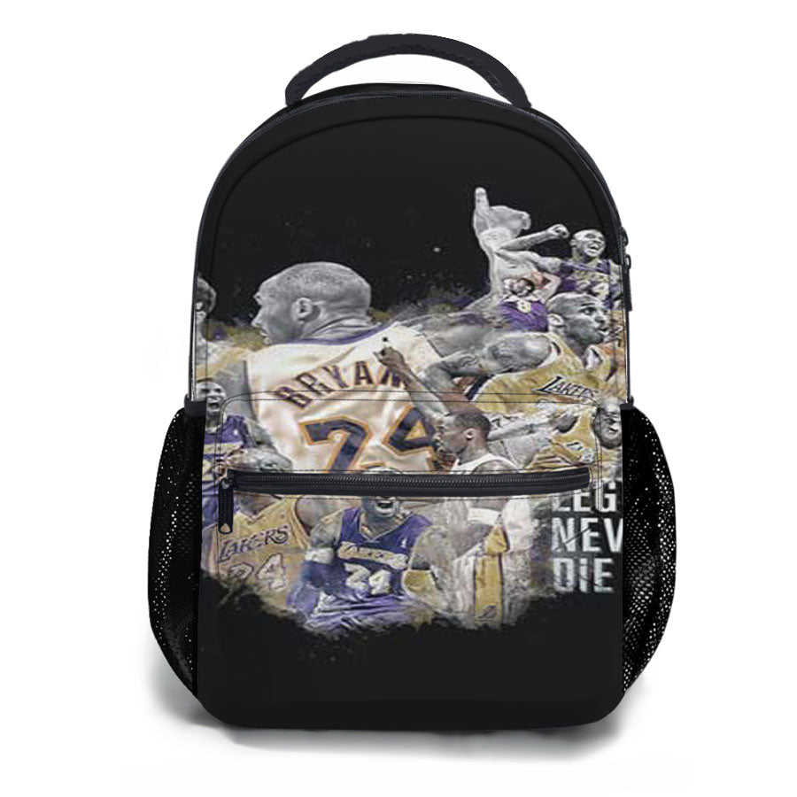 Kobe Bryant Legends Never Die School Backpacks