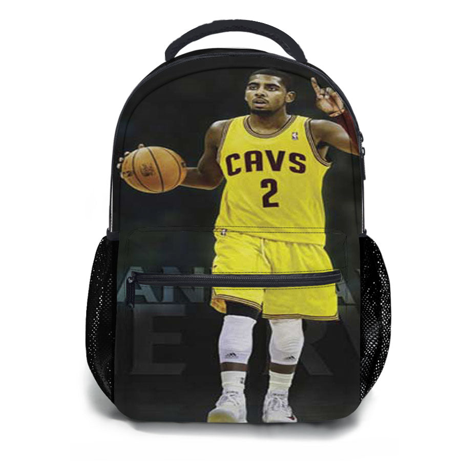 Kyrie Irving Horns Grey School Backpacks