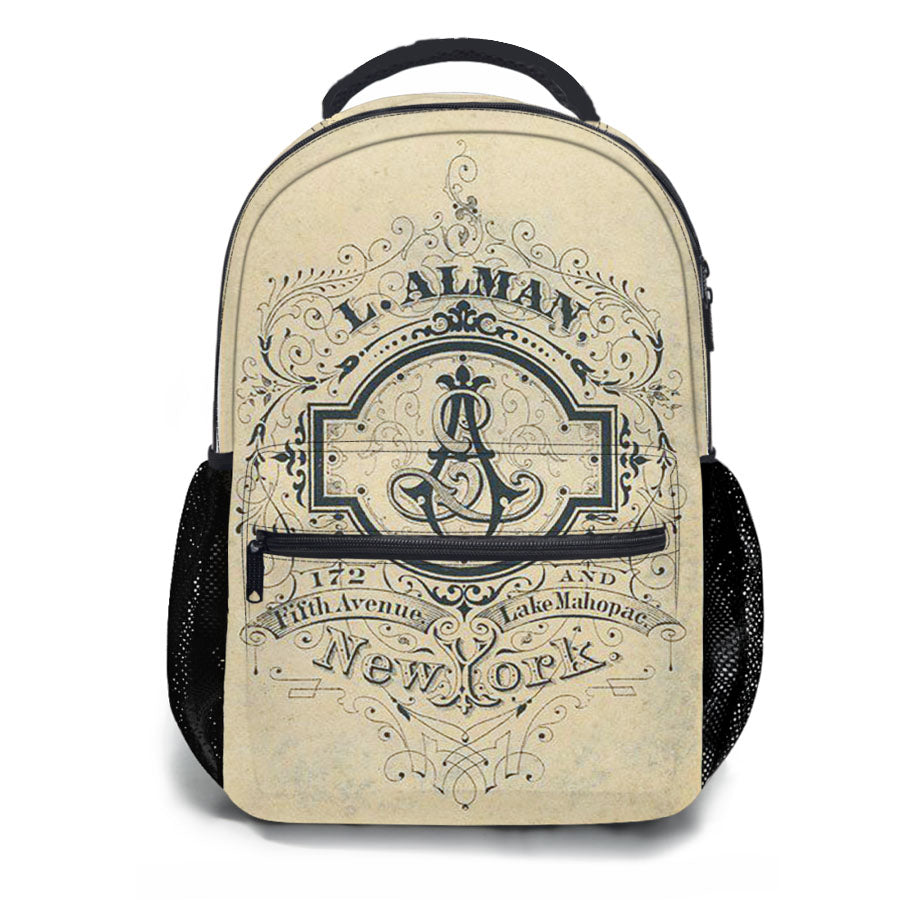 L Alman New York School Backpacks
