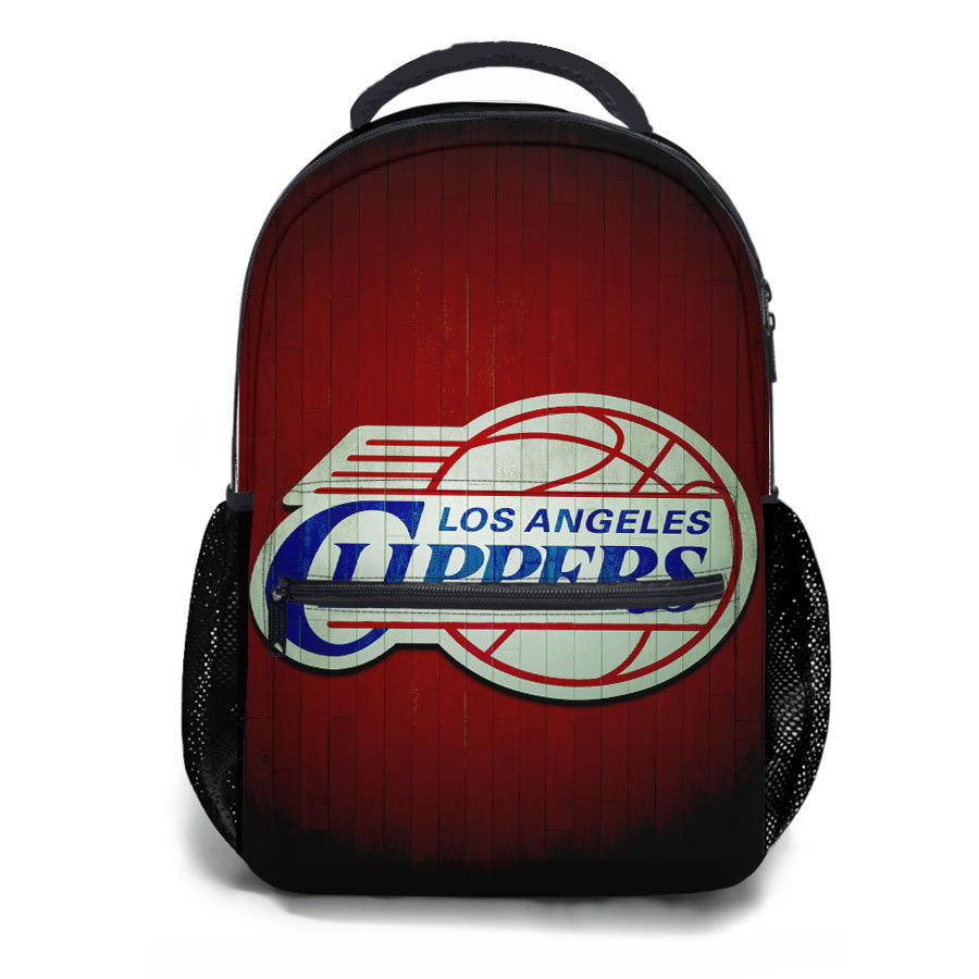 La Clippers Hardwood School Backpacks