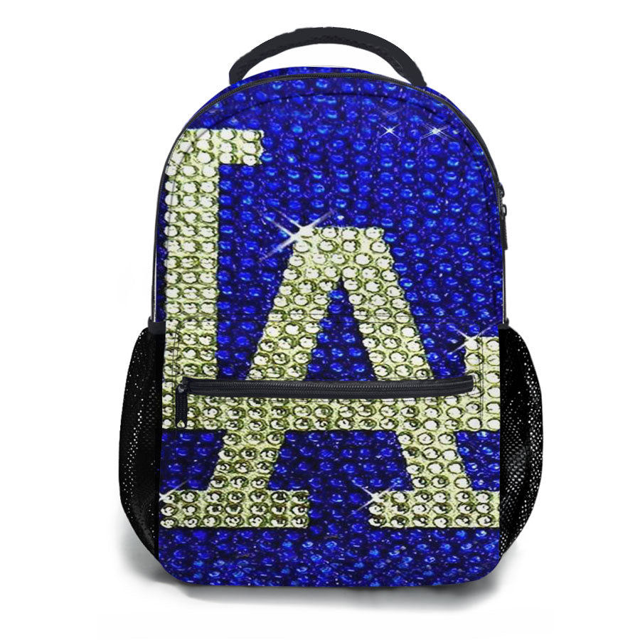 La Los Angeles Dodgers Diamond School Backpacks