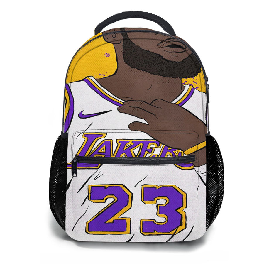 Lakers 23 Nba Legend School Backpacks