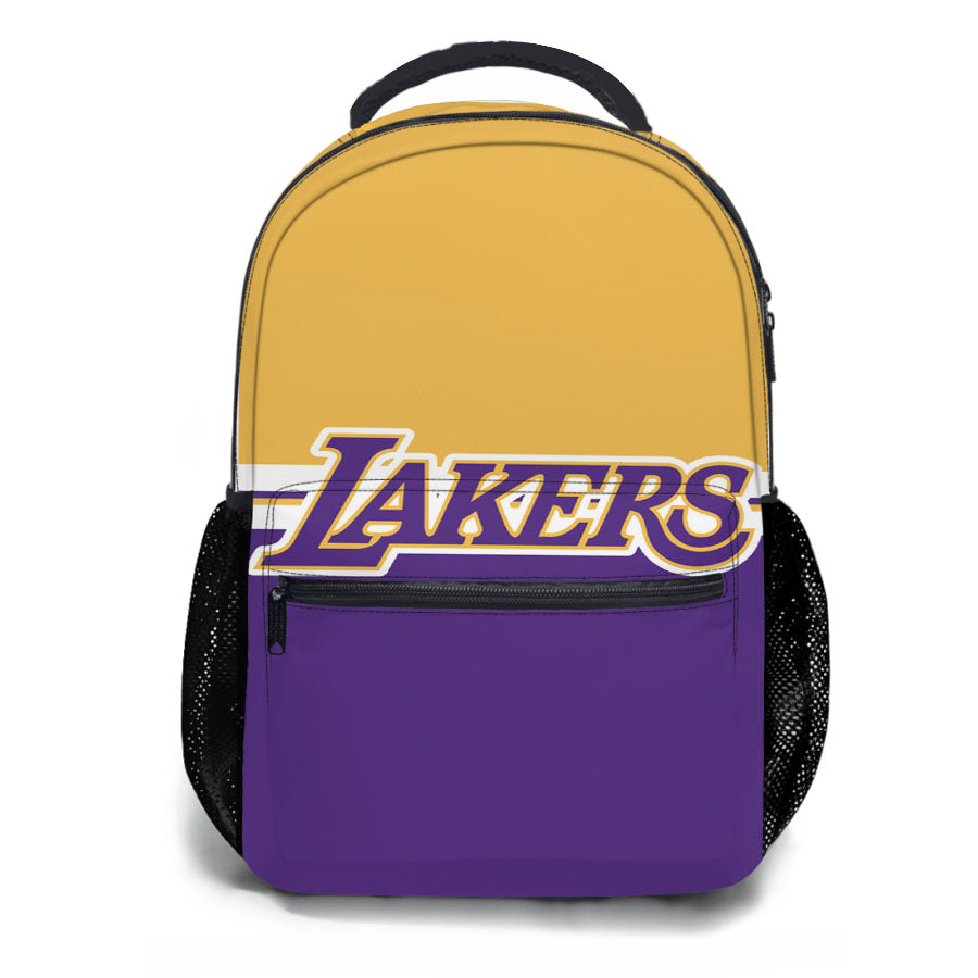 Lakers Fans Club School Backpacks