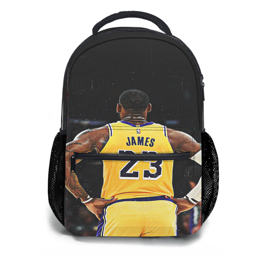 Lakers Nba Lebron James School Backpacks