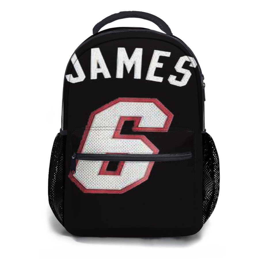 Lebron James 6 Shirt 2 School Backpacks