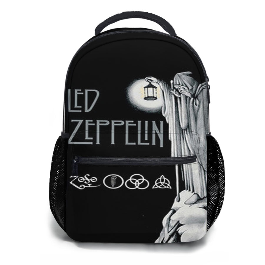 Led Zeppelin Darkness School Backpacks