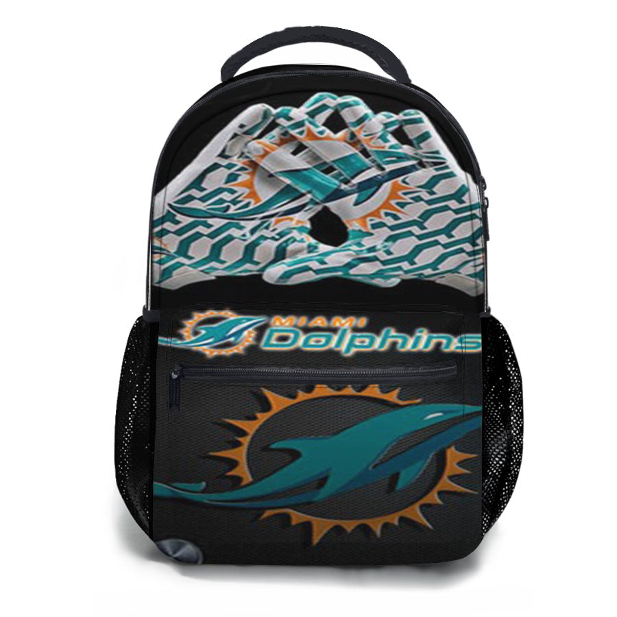 Logo Miami Dolphins School Backpacks