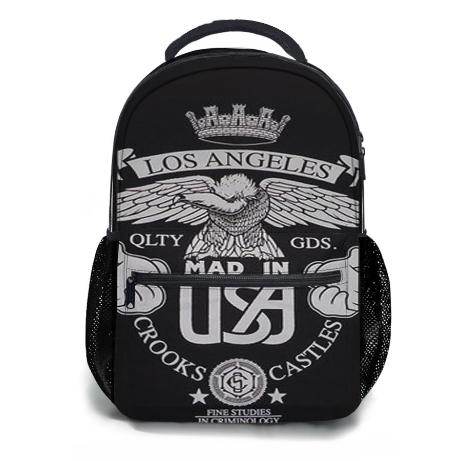 Los Angeles Crooks And Castles School Backpacks