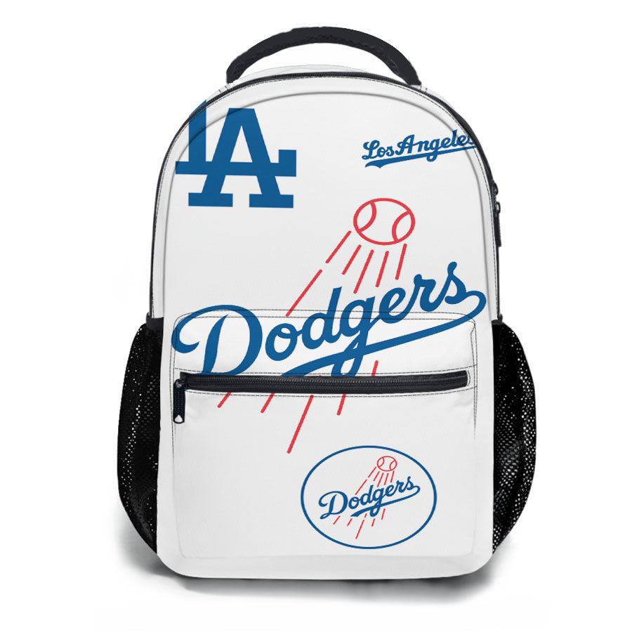 Los Angeles Dodgers All Logo School Backpacks