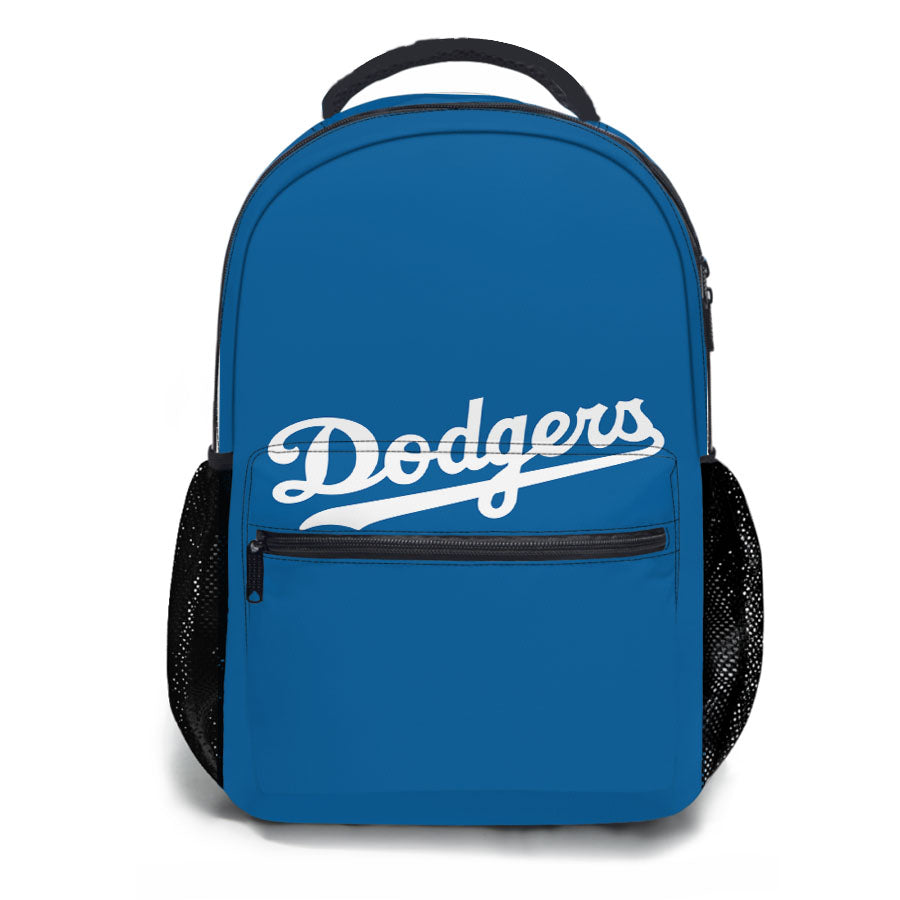 Los Angeles Dodgers Script Logo School Backpacks
