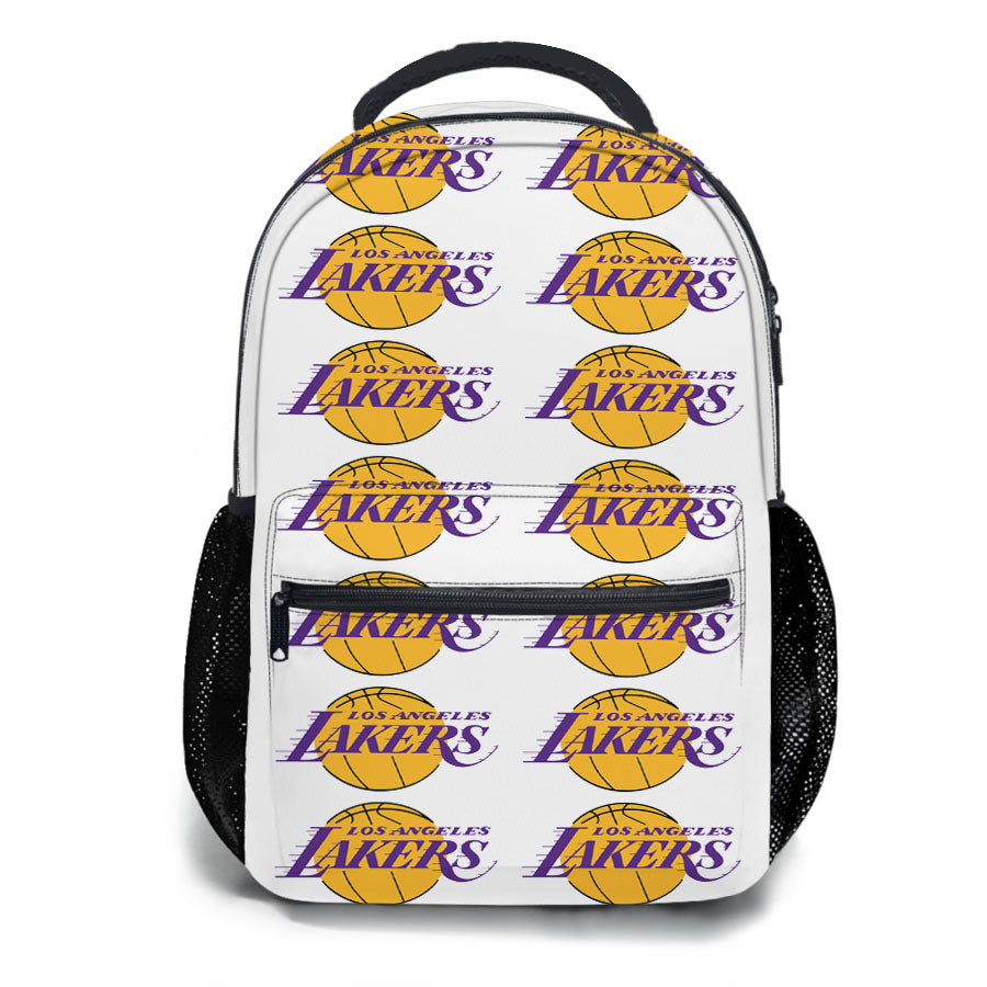 Los Angeles Lakers Logo School Backpacks