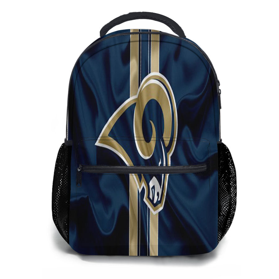 Los Angeles Rams Logo Emblem School Backpacks