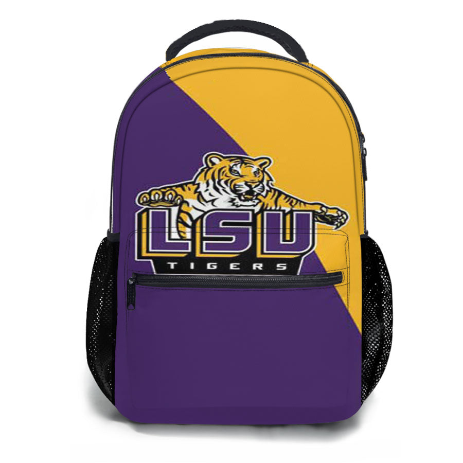 Lsu Tigers Logo School Backpacks
