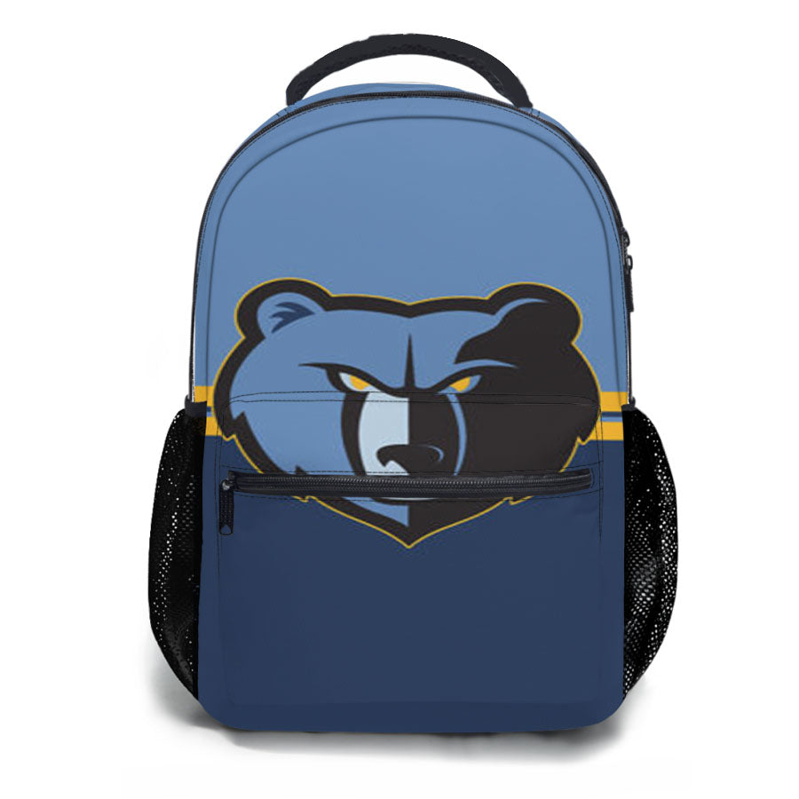 Memphis Grizzlies Logo School Backpacks