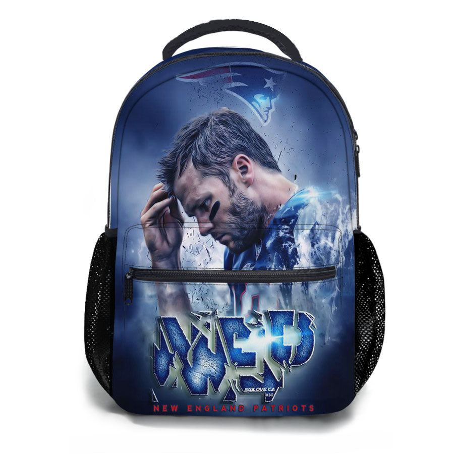 Mep New England And Patriots School Backpacks