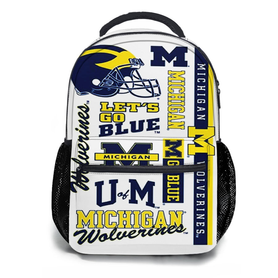 Michigan Wolverines Team School Backpacks