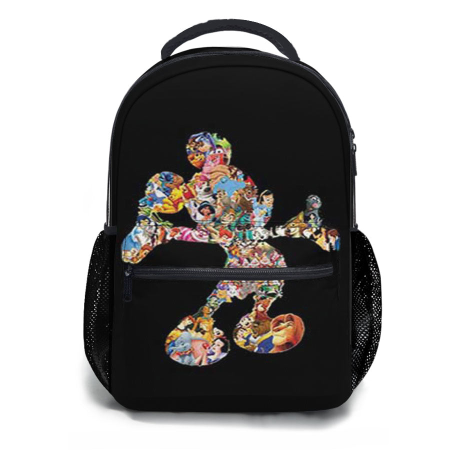 Mickey Mouse Characters School Backpacks