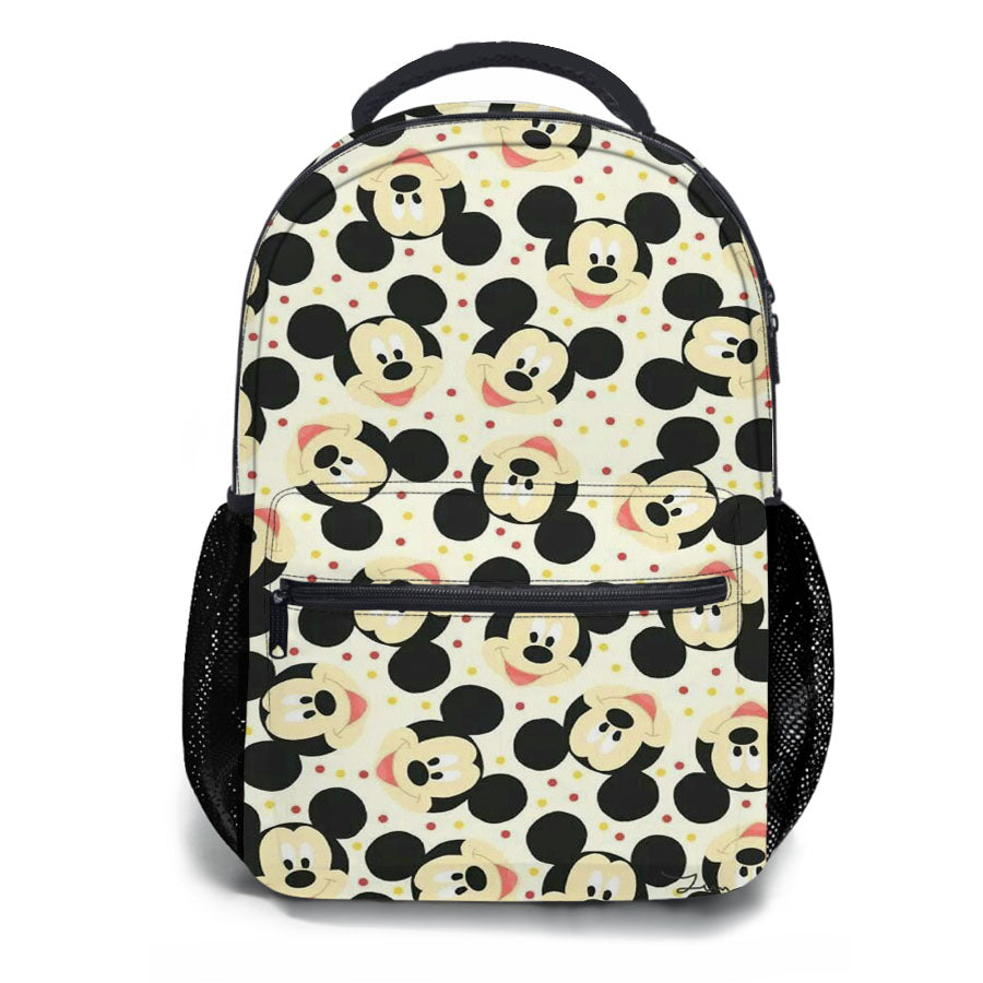 Mickey Mouse Disney Pattern School Backpacks