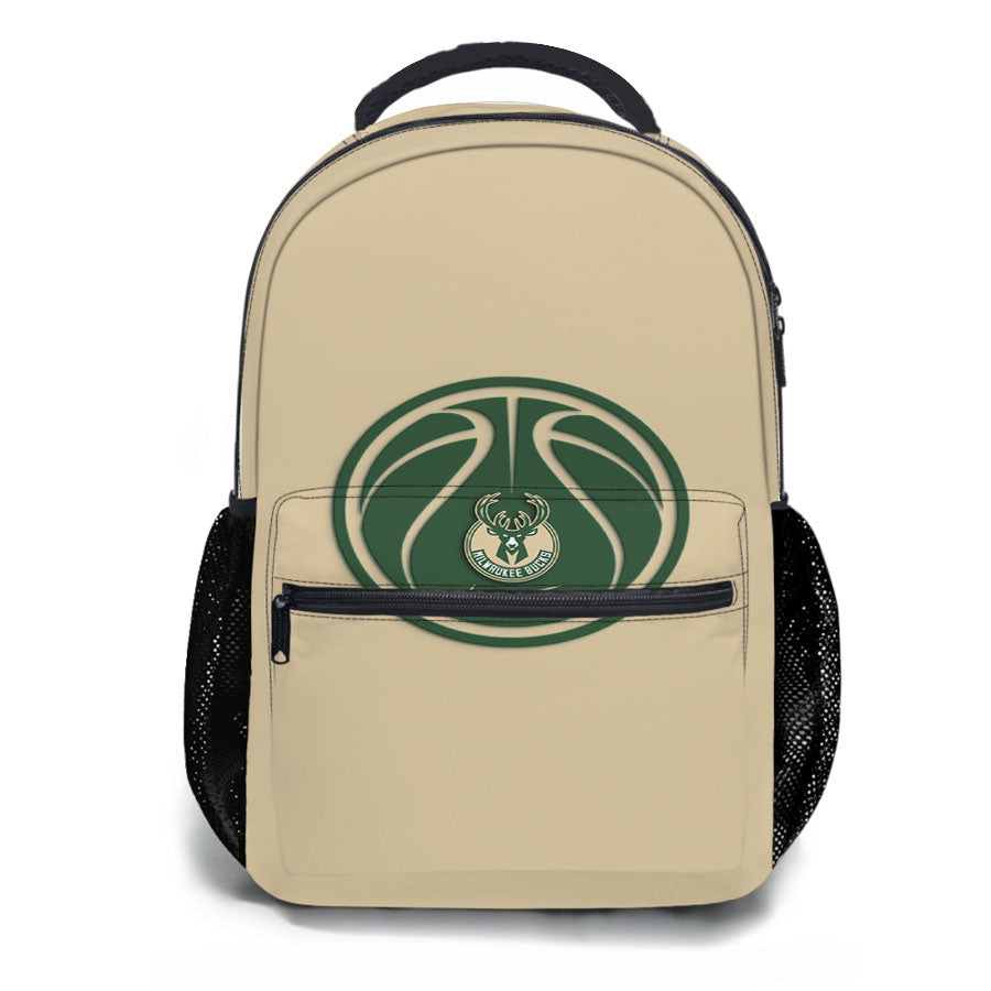 Milwaukee Bucks Baske School Backpacks