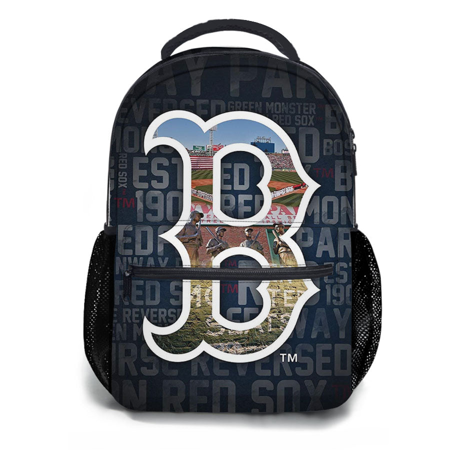 Mlb Boston Red Sox Reversed School Backpacks