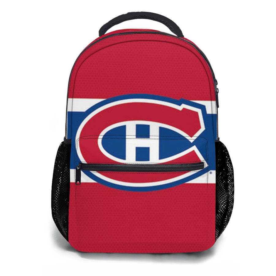 Montreal Canadiens Flag School Backpacks