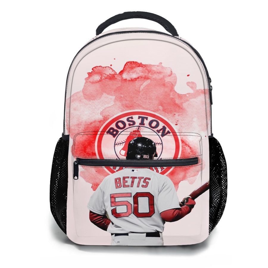 Mookie Betts Boston Red Sox School Backpacks