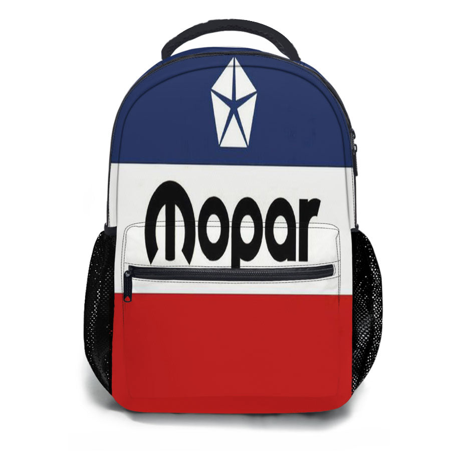 Mopar Flag Logo School Backpacks