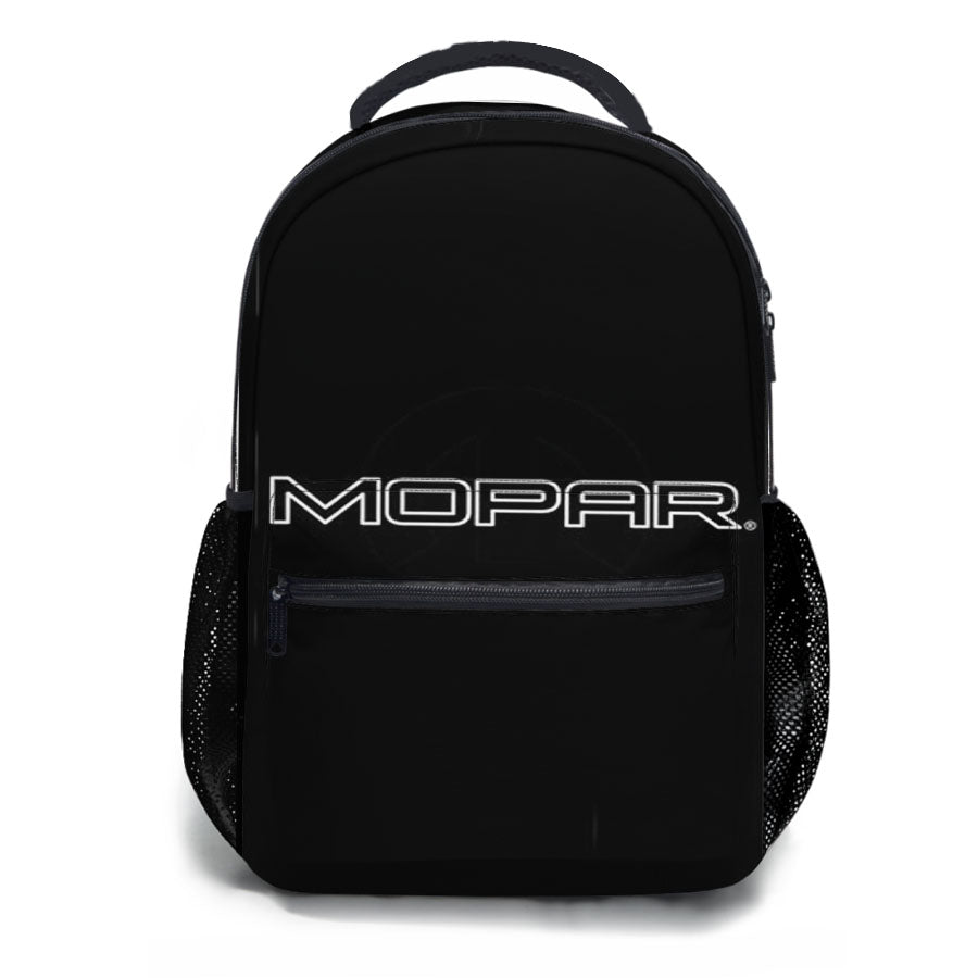 Mopar Text School Backpacks