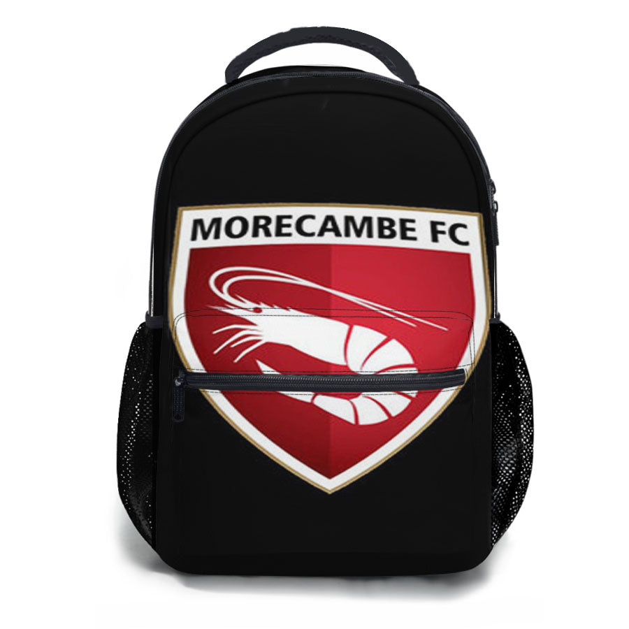 Morecambe Fc Logo Black School Backpacks