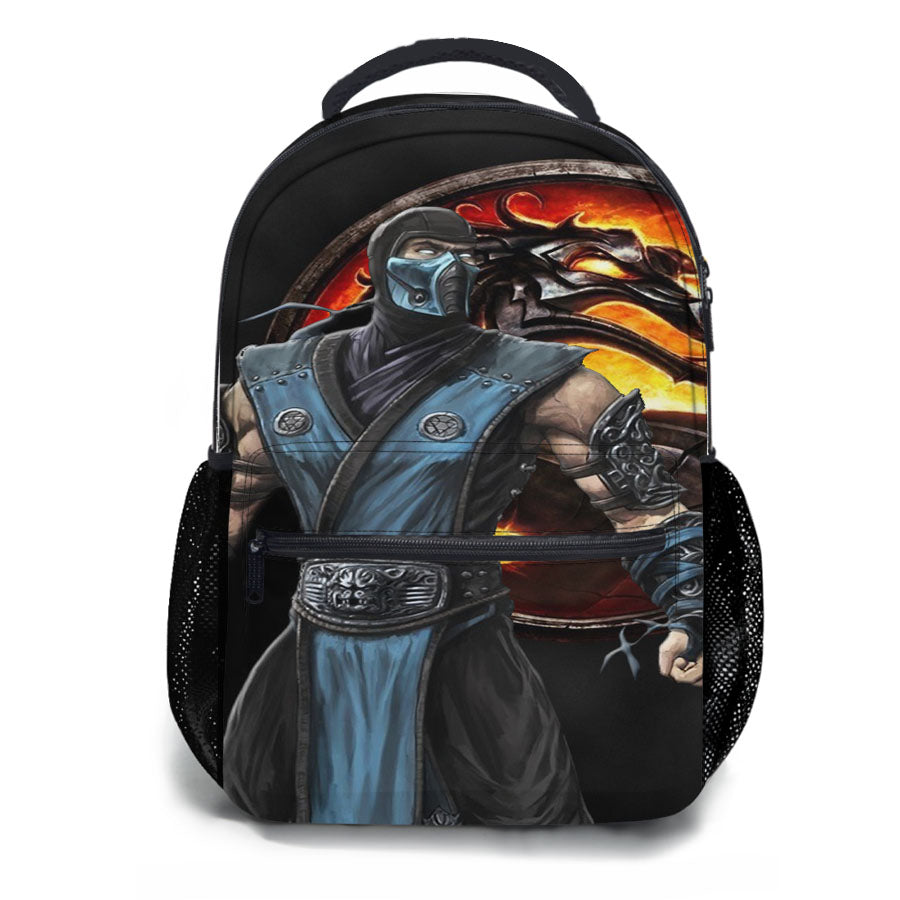 Mortal Kombat Sub Zero D School Backpacks