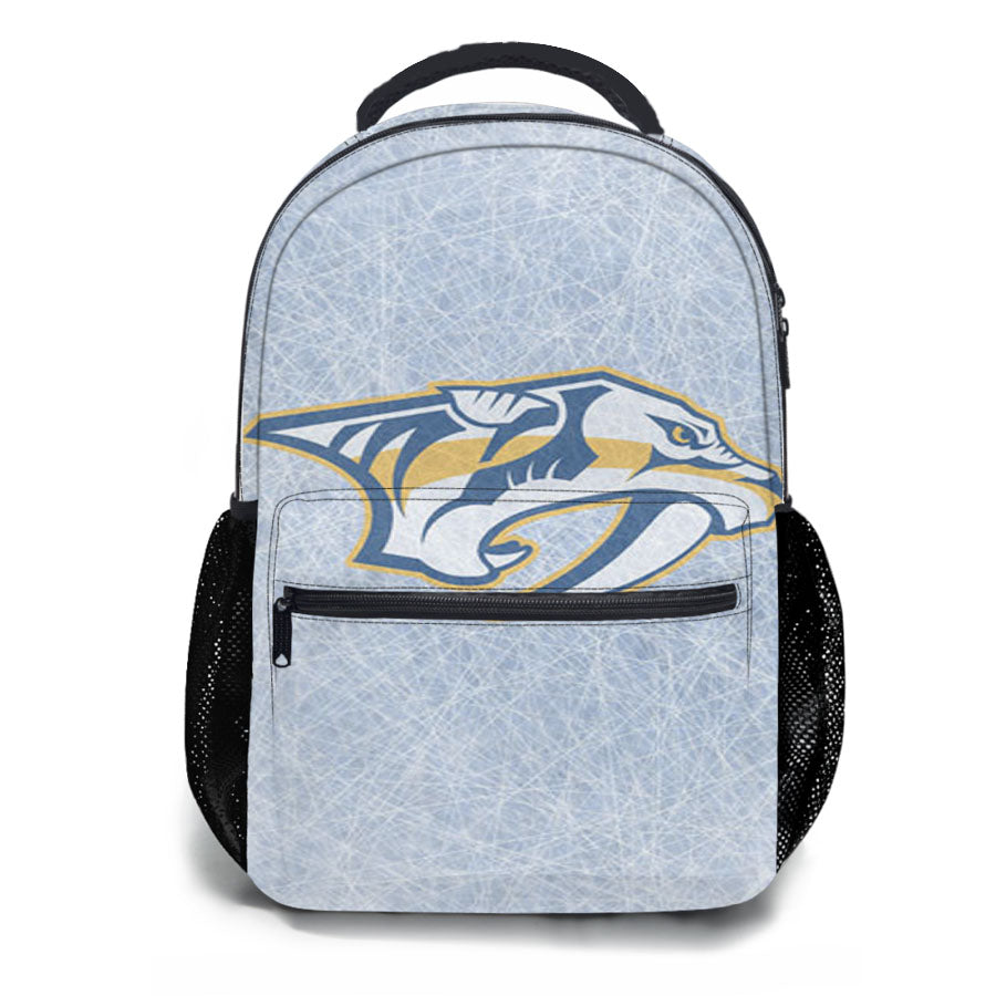 Nashville Predators Nhl Hockey School Backpacks