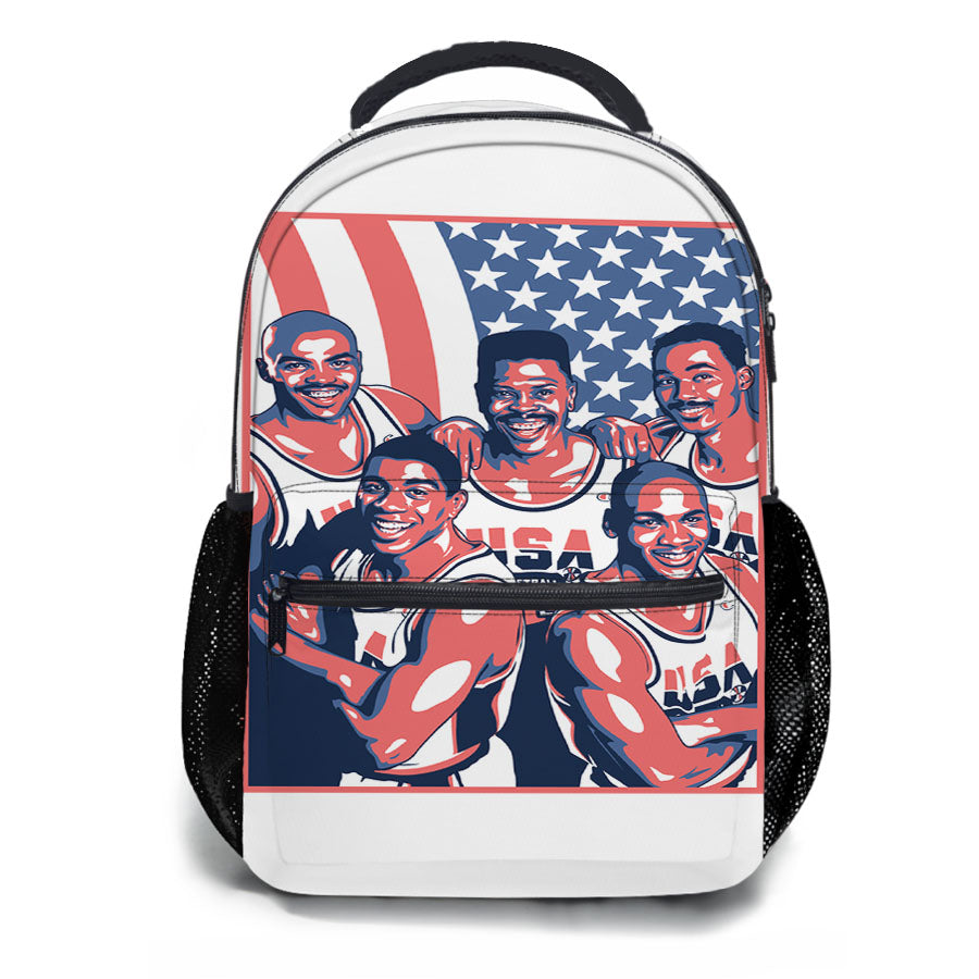 Nba Legend Allstar America Obey School Backpacks