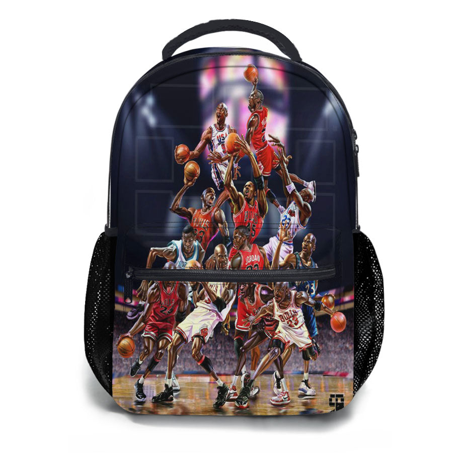 Nba Star Best Basket Ball School Backpacks