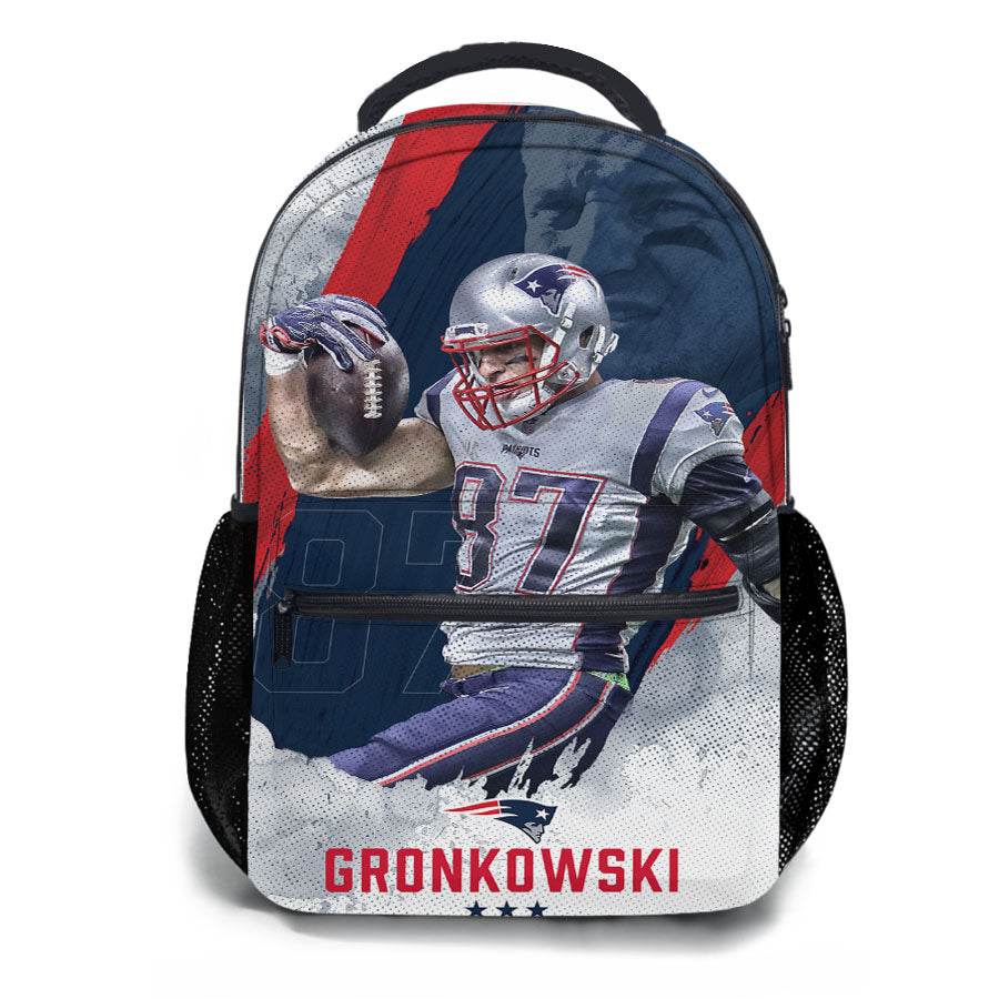 New England Patriots Gronkowski School Backpacks