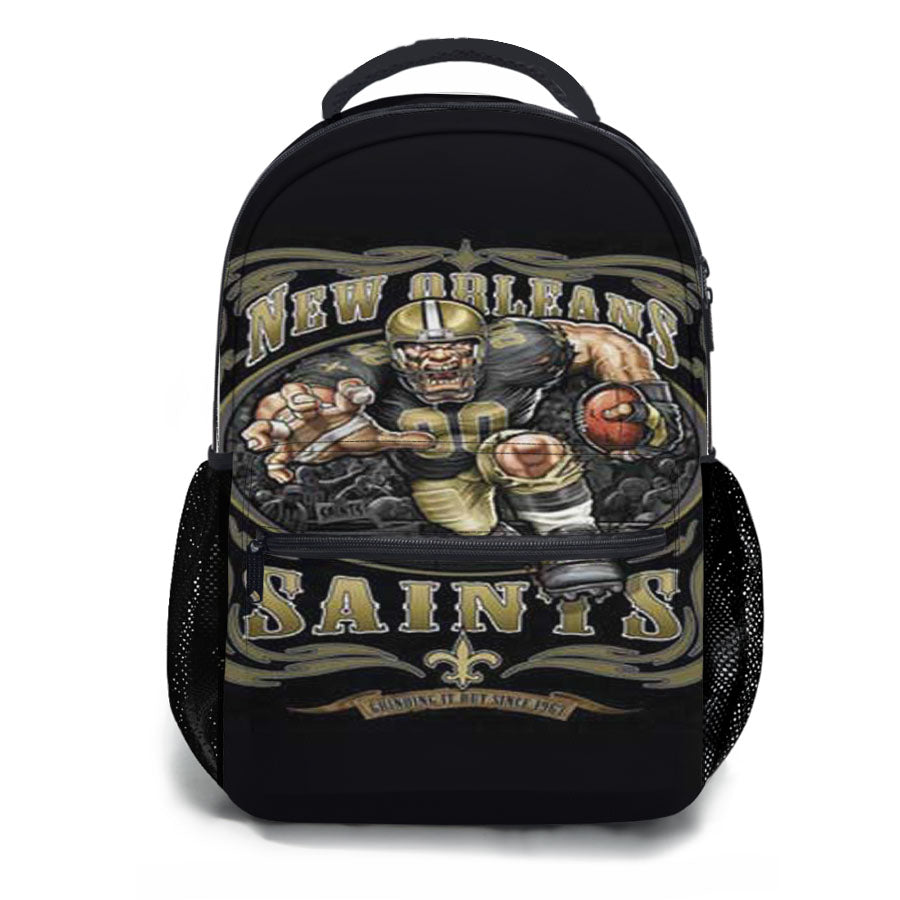 New Orlenas Saints Grinding School Backpacks