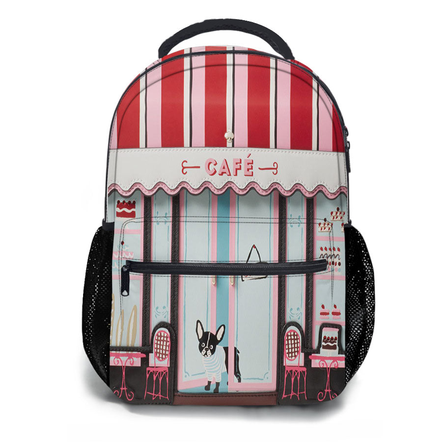 New York Cafe School Backpacks