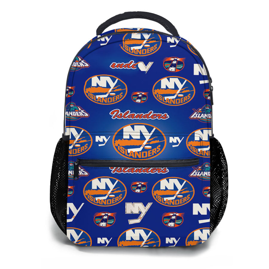 New York Islanders Symbols 1 School Backpacks
