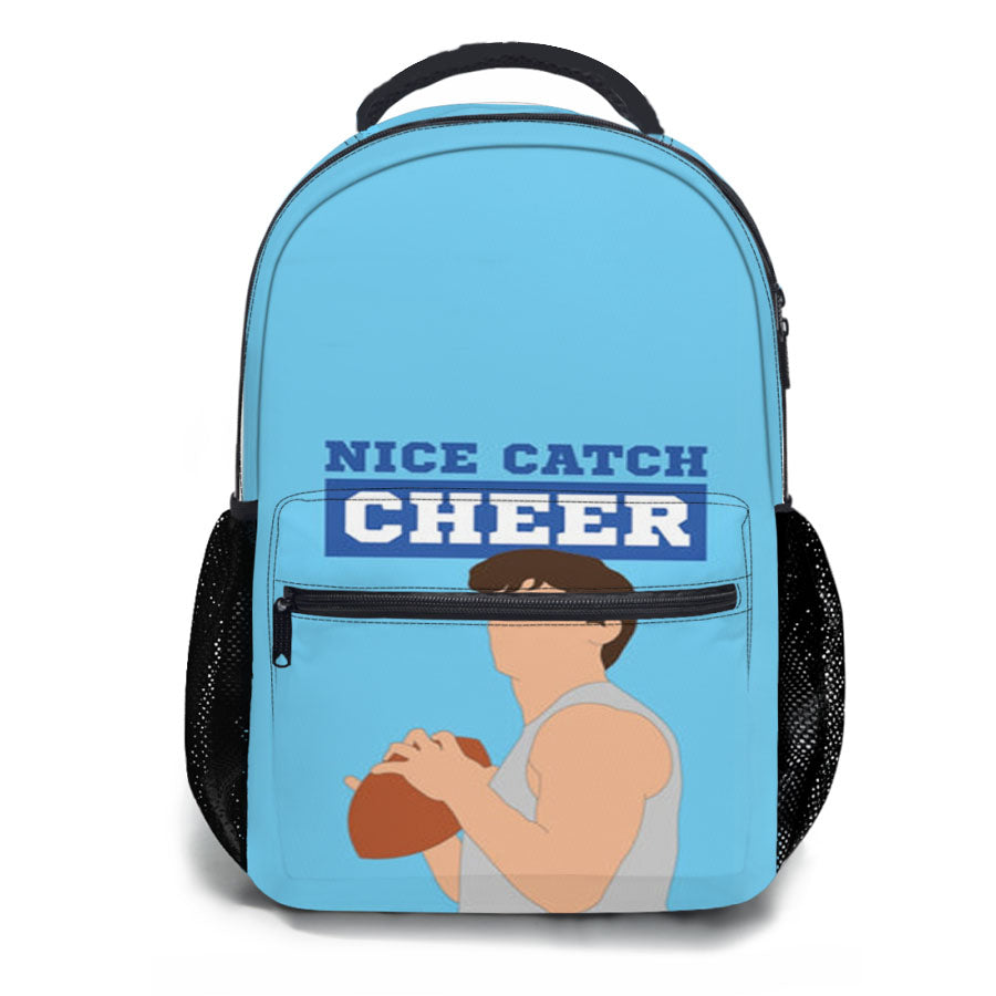 Nice Catch Cheer School Backpacks